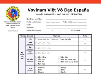 Nuevo programa de examen