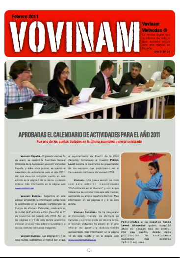 Revista VOVINAM nº 31