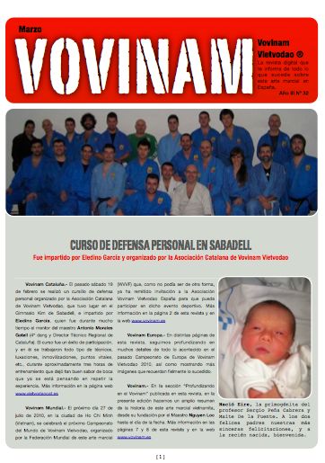 Revista VOVINAM nº 32