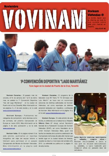 Revistas Vovinam 40 y 41